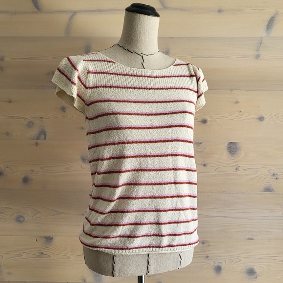 Madewell Tops - Madewell Knitted Striped Top size S